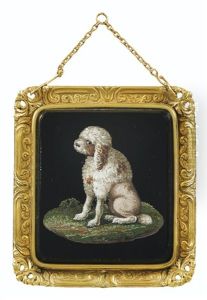 Le Caniche Fuffy by Filippo Palizzi