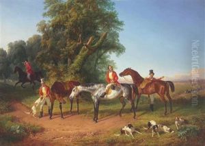 The Prince Of Fondi At His Hunting Lodge