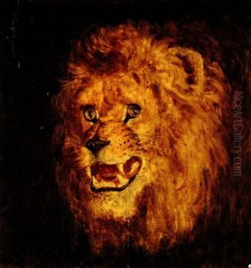 Testa Di Leone by Filippo Palizzi
