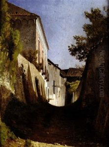 Effetto Di Luce by Filippo Palizzi