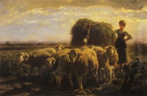 Ritorno Dai Campi, 1871 by Filippo Palizzi