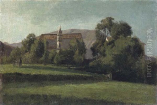 Paesaggio Con Chiesa - view 1