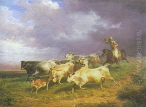 Temporale Imminente by Filippo Palizzi