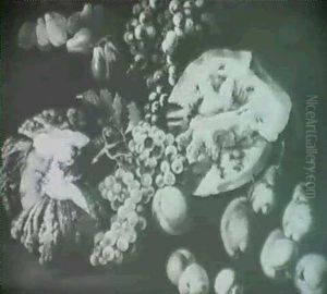 Natura Morta Di Frutta by Francesco Paolo Palizzi