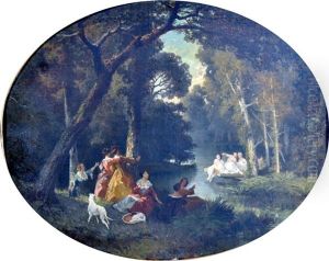 Idillio Campestre by Giuseppe Palizzi