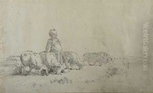 Bergere Et Brebis Bergere Et Brebis