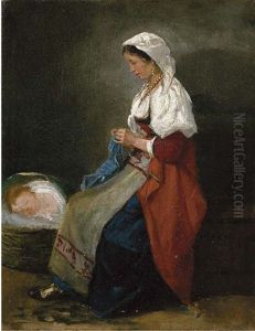 Amore Materno by Giuseppe Palizzi