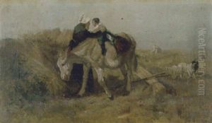 Scena Campestre by Giuseppe Palizzi