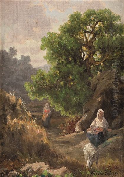 Paesaggio Con Pastorella - view 1