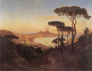 Napoli, Veduta Del Golfo Della Colline