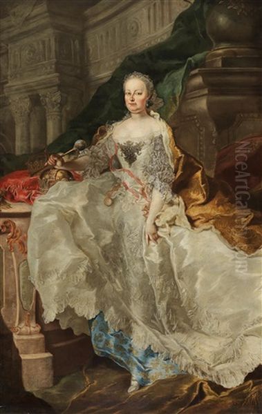 Portrait Of Empress Maria Theresia - view 1