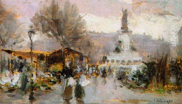 Luxembourg Gardens, Paris - view 1