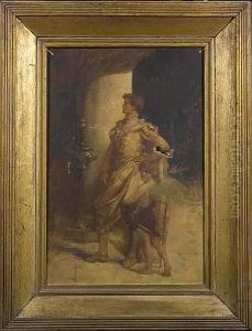 Scene From Much Ado About Nothing by Edwin Howland Blashfield