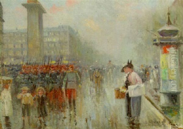 A Parisian Street - view 1