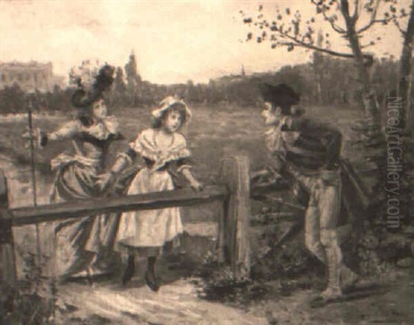Meeting At The Gate - view 1