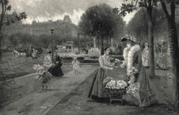 Paris In Den Tuilerien - view 1