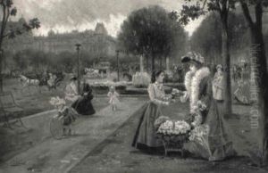 Paris In Den Tuilerien Paris In Den Tuilerien