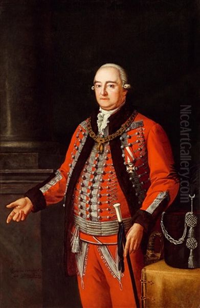 Count Antal Karolyi From Nagykaroly (1732-1791), 1876 - view 1
