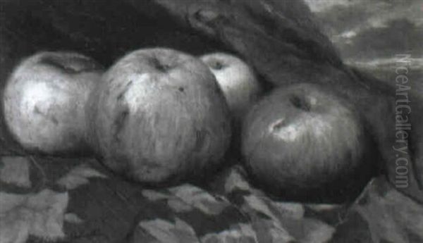 Still Life Of Apples - view 1