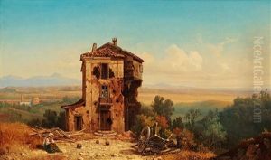 Vue Af Romerska Campagnan