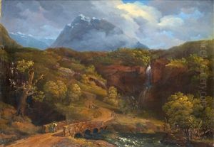 Motiv Fran Norge by Gustaf Wilhelm Palm