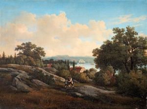 Utsikt Fran Djurgarden by Gustaf Wilhelm Palm