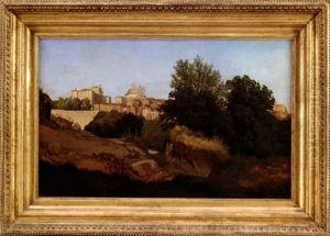 Veduta Di Ariccia by Gustaf Wilhelm Palm