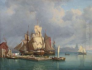Utsigt Fran Kongl. Djurgarden by Gustaf Wilhelm Palm
