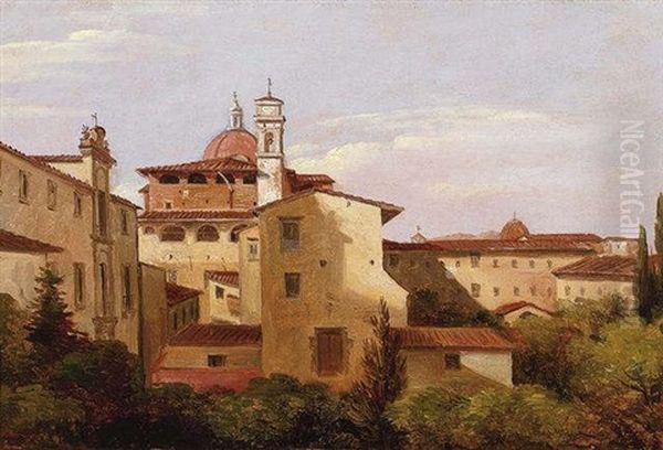 View Of Florentine Rooftops - view 1