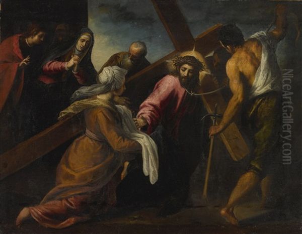 Christ On The Road To Calvary - view 1
