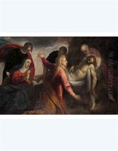 Compianto by Jacopo Palma il Giovane