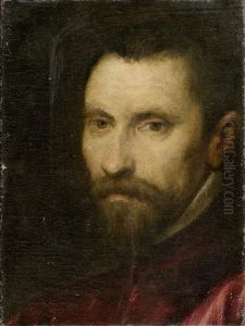 Portrait Eines Bartigen Mannes