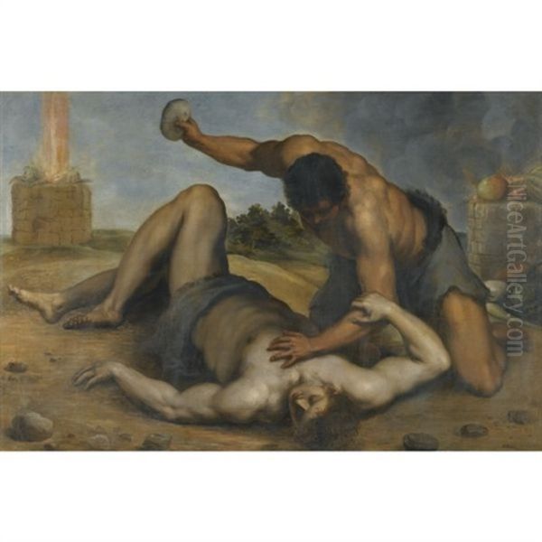 Cain Slaying Abel - view 1