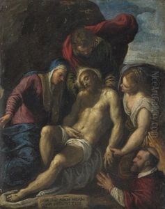 The Lamentation With A Donor