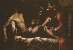 San Sebastiano Curato Dalle Pie Donne by Jacopo Palma il Giovane