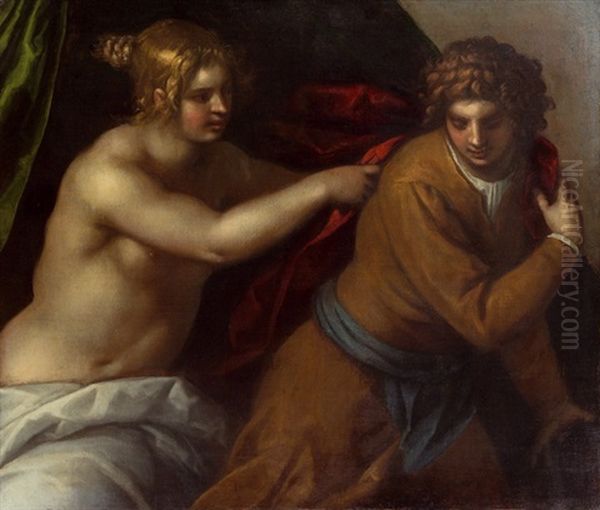Die Frau Potiphars Versucht Joseph Zu Verfuhren - view 1