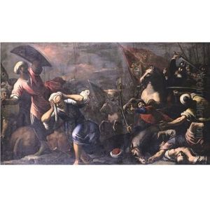 Tommaso Mocenigo Leading The Venetian Army Against The Turks