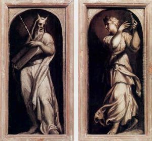 Mose Con Le Tavole Della Legge