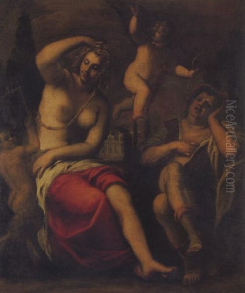 Venus At Her Toilet - view 1