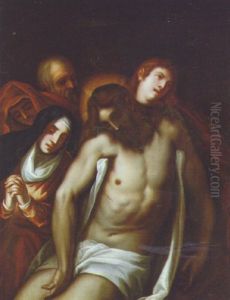 The Lamentation by Jacopo Palma il Giovane