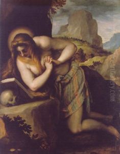 The Penitent Magdalen by Jacopo Palma il Giovane