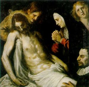 The Lamentation by Jacopo Palma il Giovane