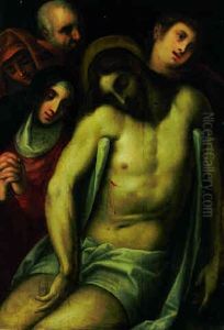 The Lamentation by Jacopo Palma il Giovane
