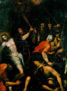 Die Geisselung Christi by Jacopo Palma il Giovane