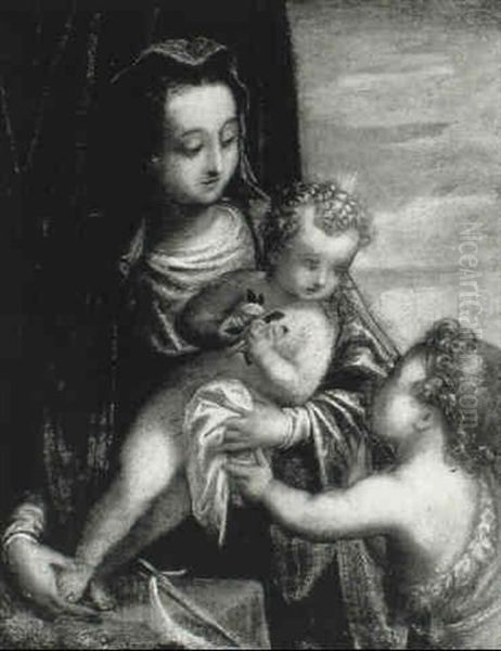 The Madonna And Child With The Infant St. John The Baptist - view 1
