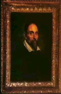 Portrait Of A Bearded Man by Jacopo Palma il Giovane