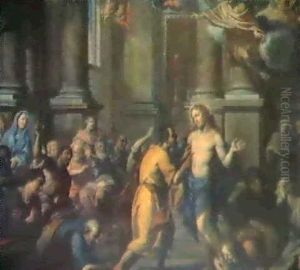 L'incredulite De Saint Thomas by Jacopo Palma il Giovane