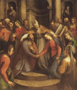 The Marriage Of The Virgin by Jacopo Palma il Giovane