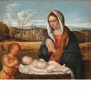 Madonna And Child by Jacopo Palma il Vecchio