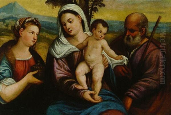 The Holy Family With Mary Magdalen - view 1